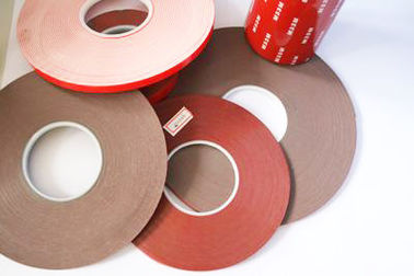 味方された泡テープ灰色のキャリア物質的な色を抵抗力がある120度の温度倍増して下さい