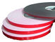 高温泡テープ高性能の強い内部付着の強さの赤のフィルム