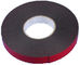 高温泡テープ高性能の強い内部付着の強さの赤のフィルム