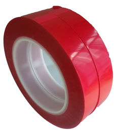ラベルの印刷のための75um厚さ55Mのフィルム接合テープ赤い基材